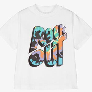 NWT Stella McCartney Rock Out Short Sleeve Tee Shirt